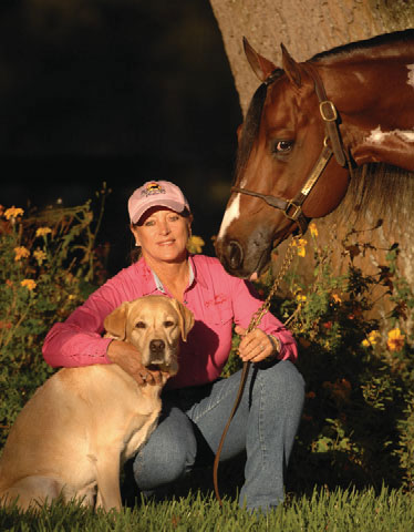 Lynn Palm and Her Dog