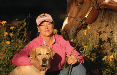 Lynn Palm and Her Dog